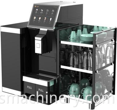 Full Auto Cappuccino Latte Espresso Coffee Machine Coffee Vending Machine